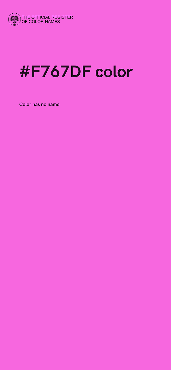 #F767DF color image