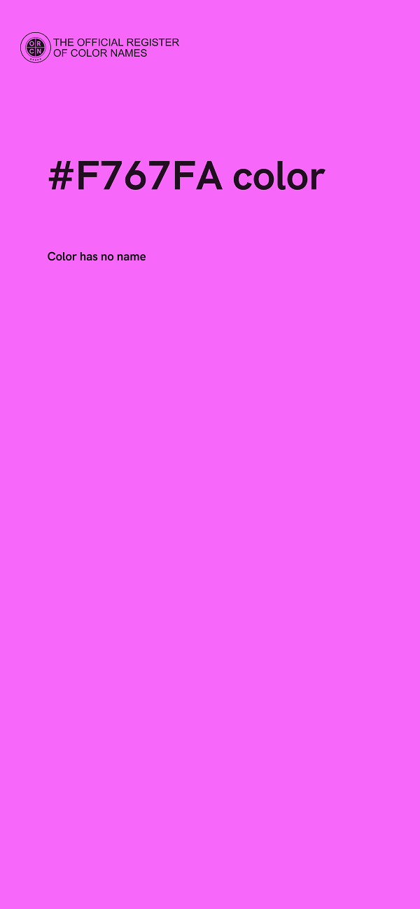 #F767FA color image