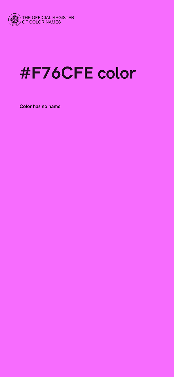 #F76CFE color image