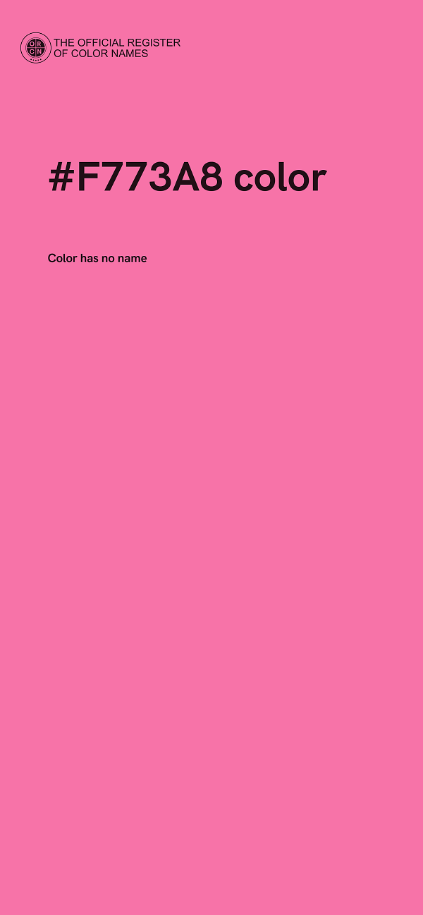 #F773A8 color image