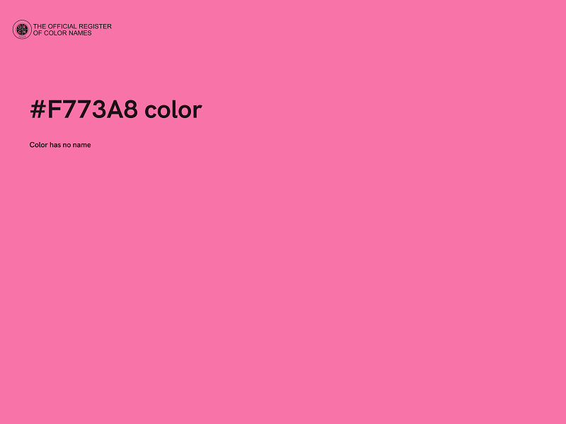 #F773A8 color image