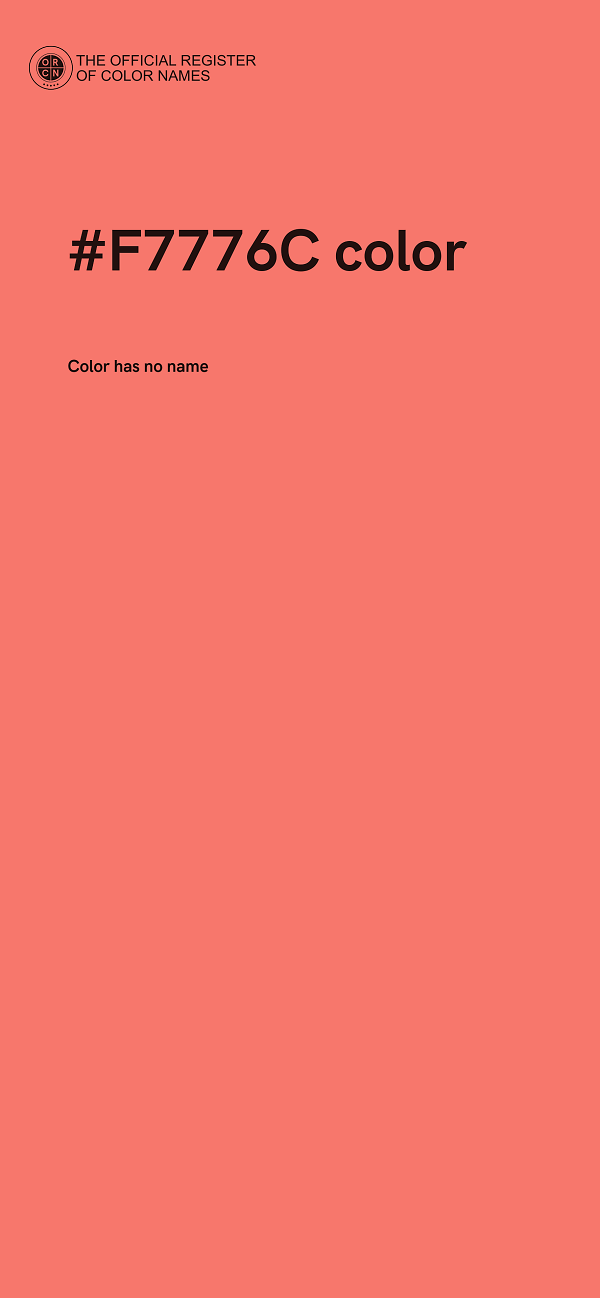 #F7776C color image