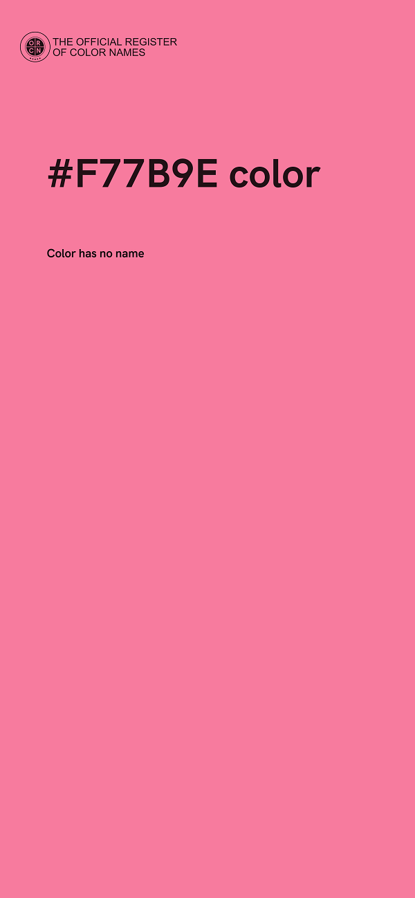 #F77B9E color image
