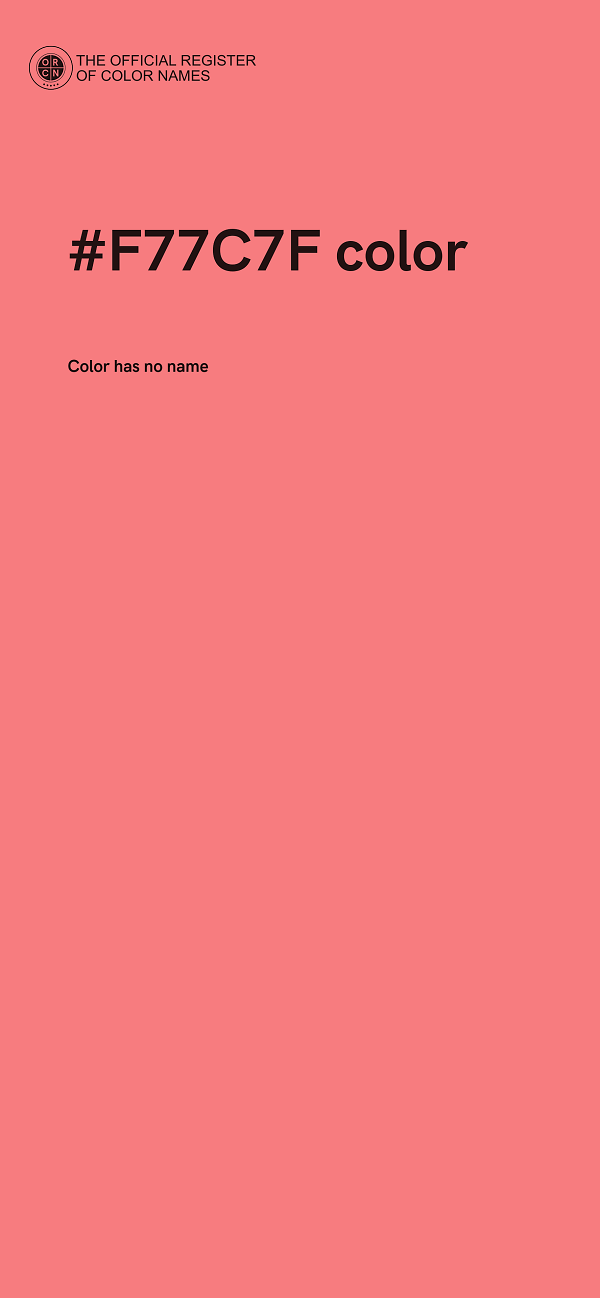 #F77C7F color image