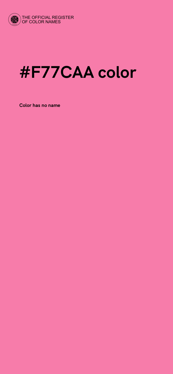 #F77CAA color image