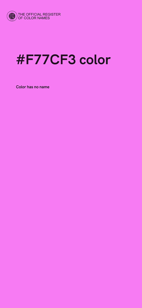 #F77CF3 color image