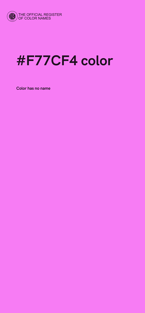 #F77CF4 color image