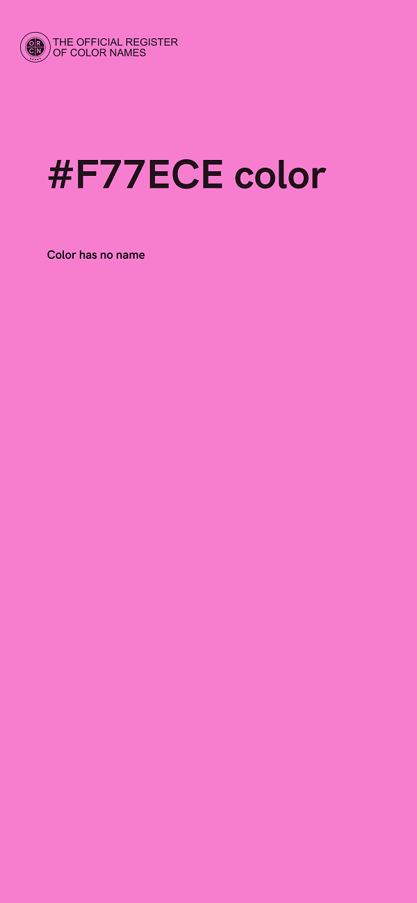 #F77ECE color image
