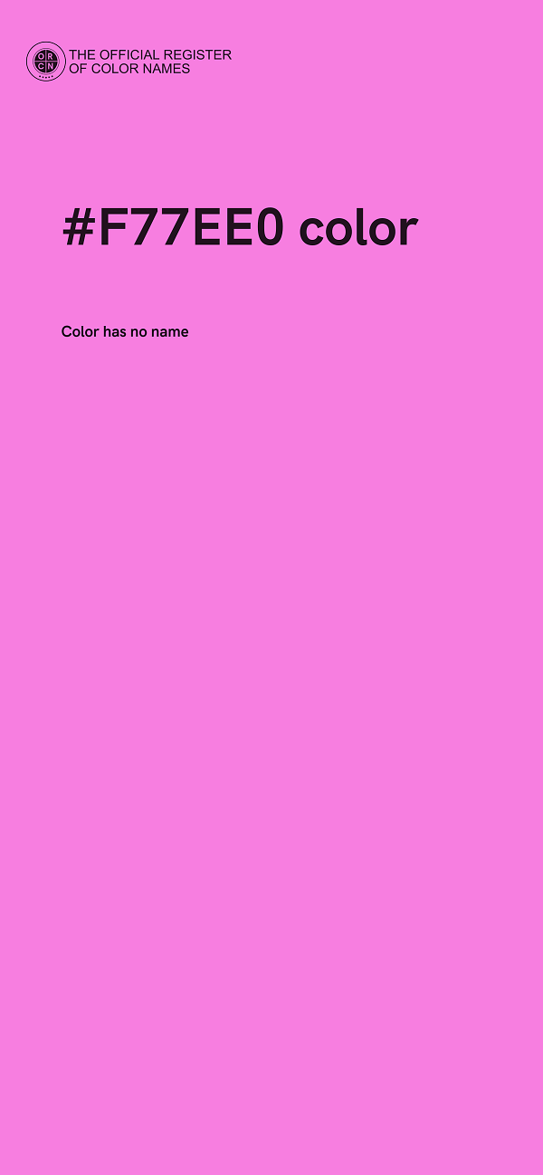 #F77EE0 color image