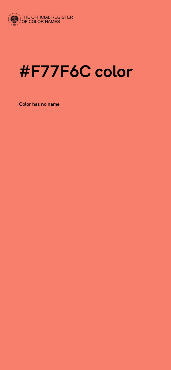 #F77F6C color image