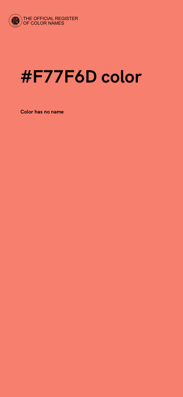 #F77F6D color image
