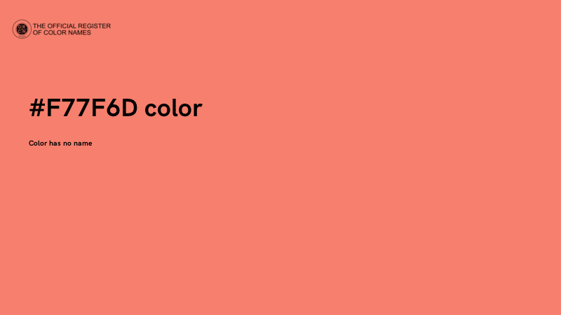 #F77F6D color image