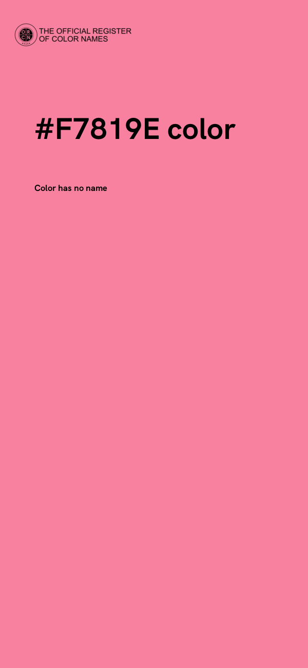 #F7819E color image