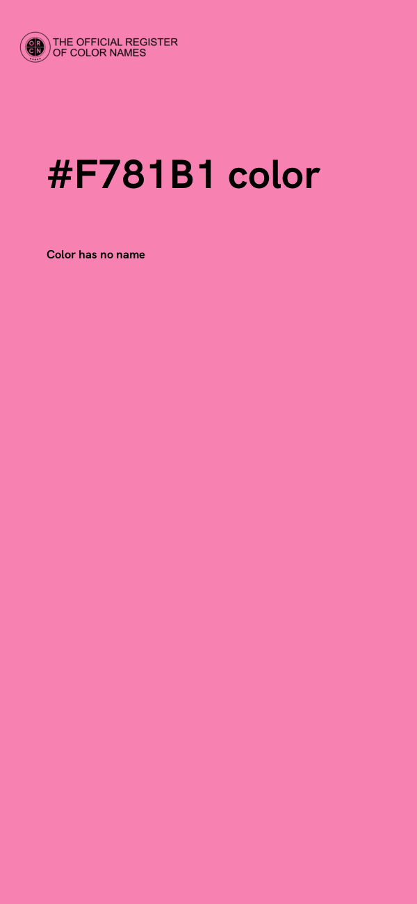 #F781B1 color image