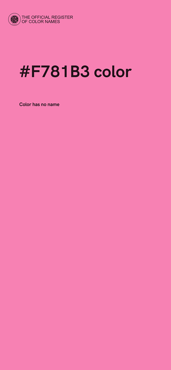 #F781B3 color image
