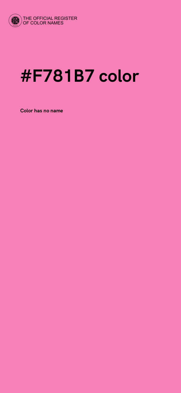 #F781B7 color image