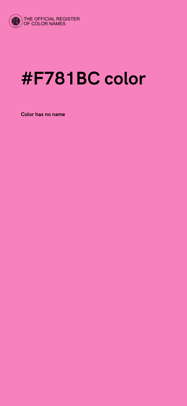 #F781BC color image