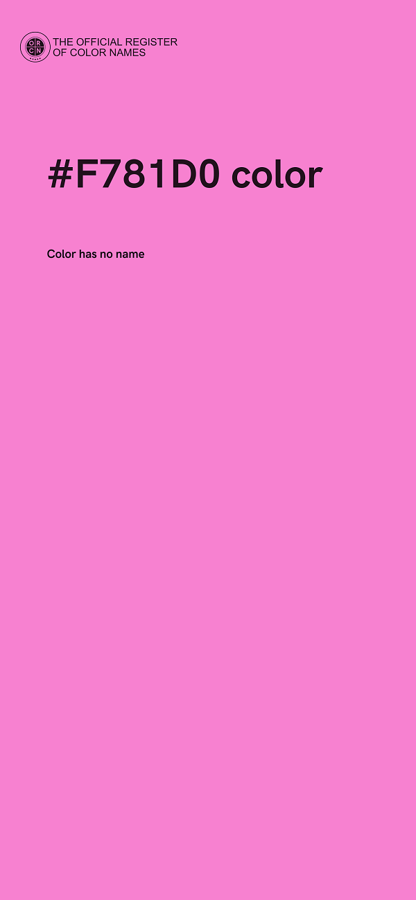 #F781D0 color image