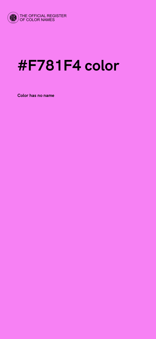 #F781F4 color image