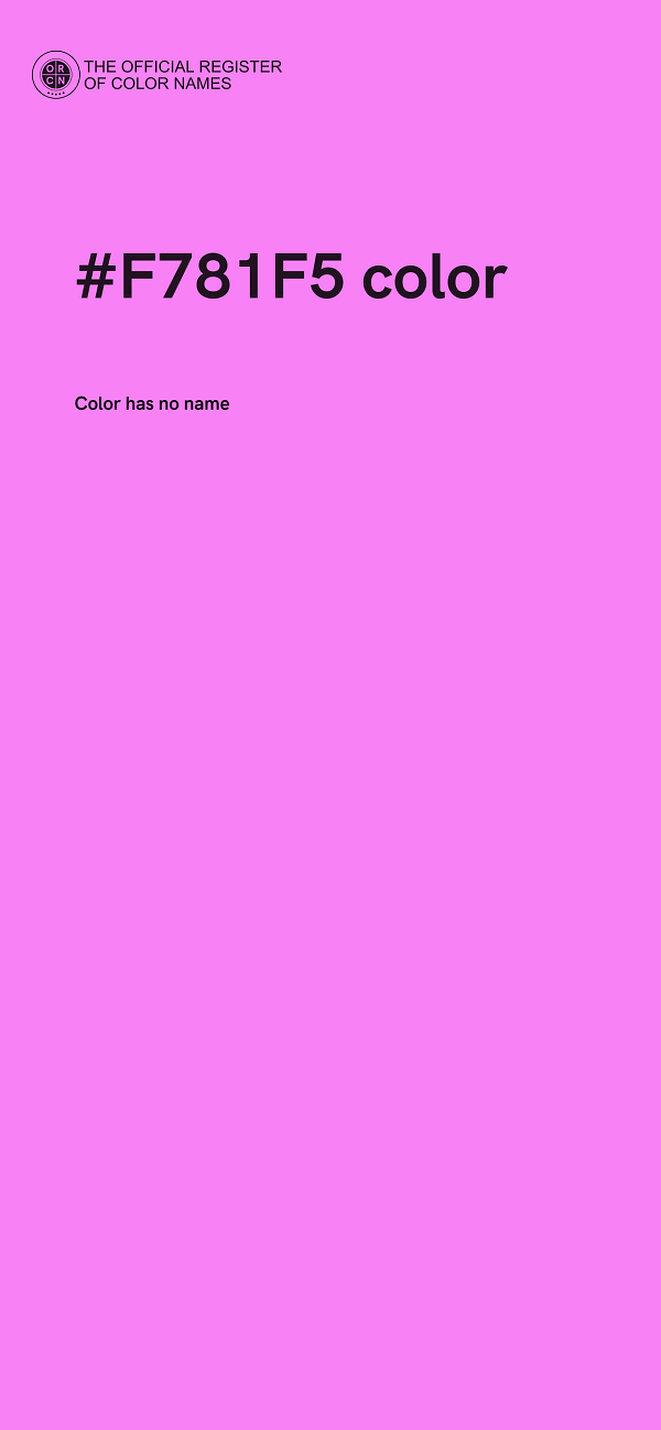 #F781F5 color image