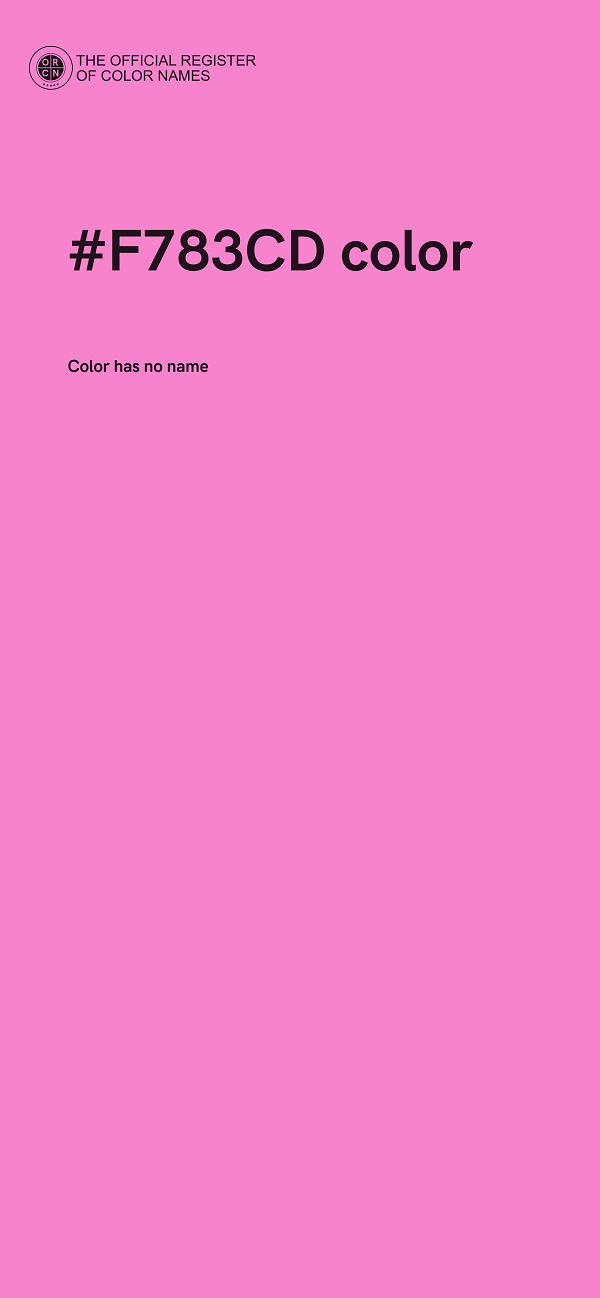 #F783CD color image