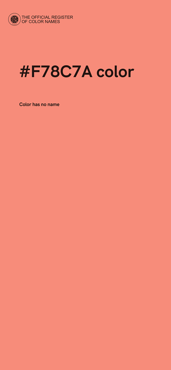 #F78C7A color image