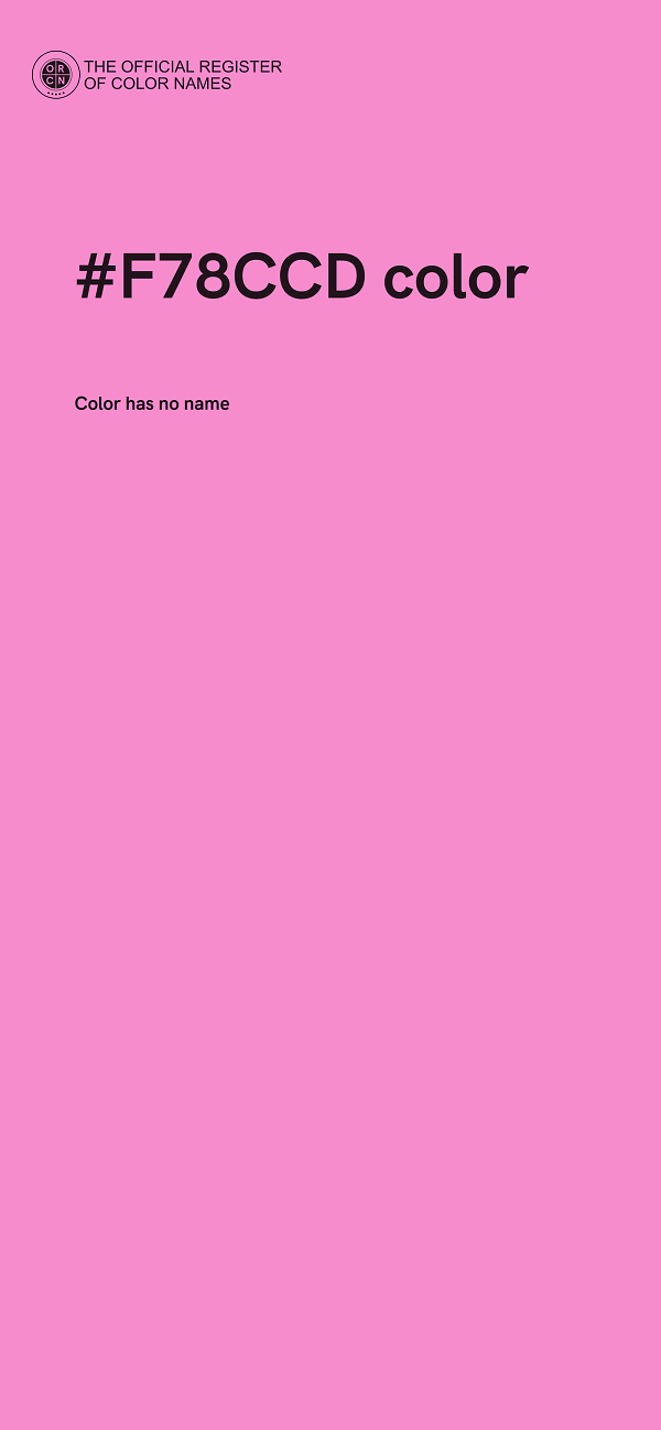 #F78CCD color image
