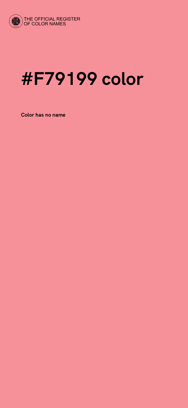 #F79199 color image