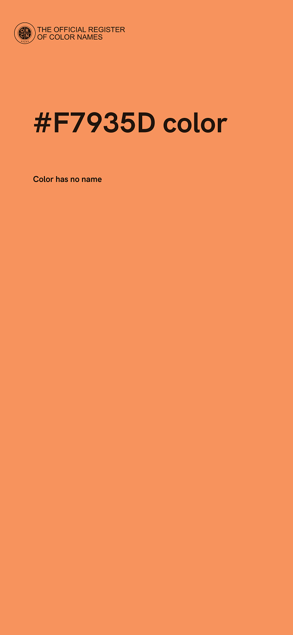 #F7935D color image