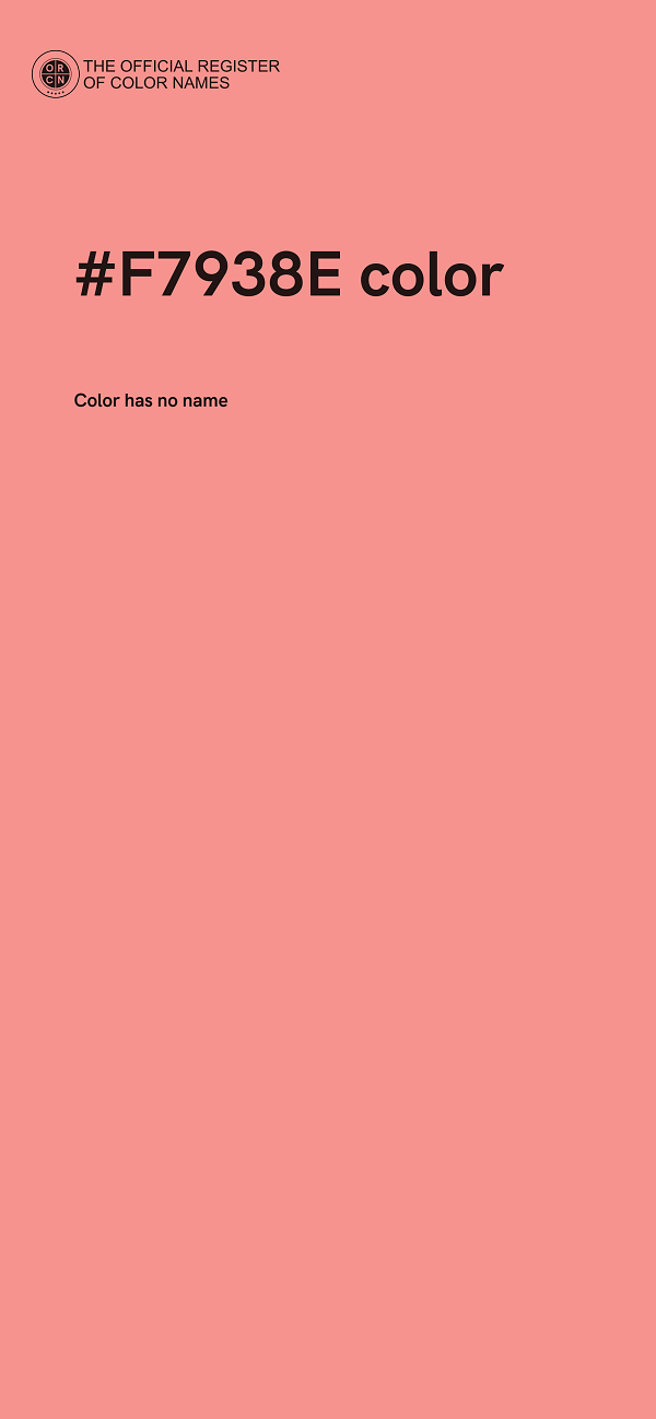 #F7938E color image