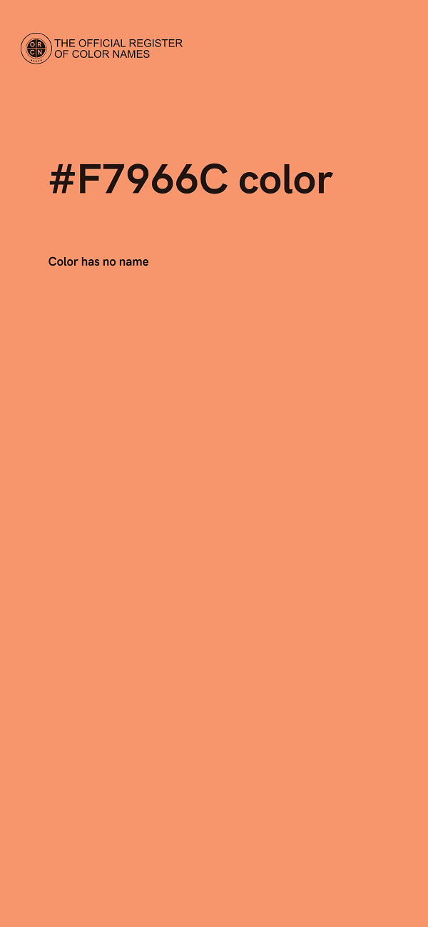 #F7966C color image