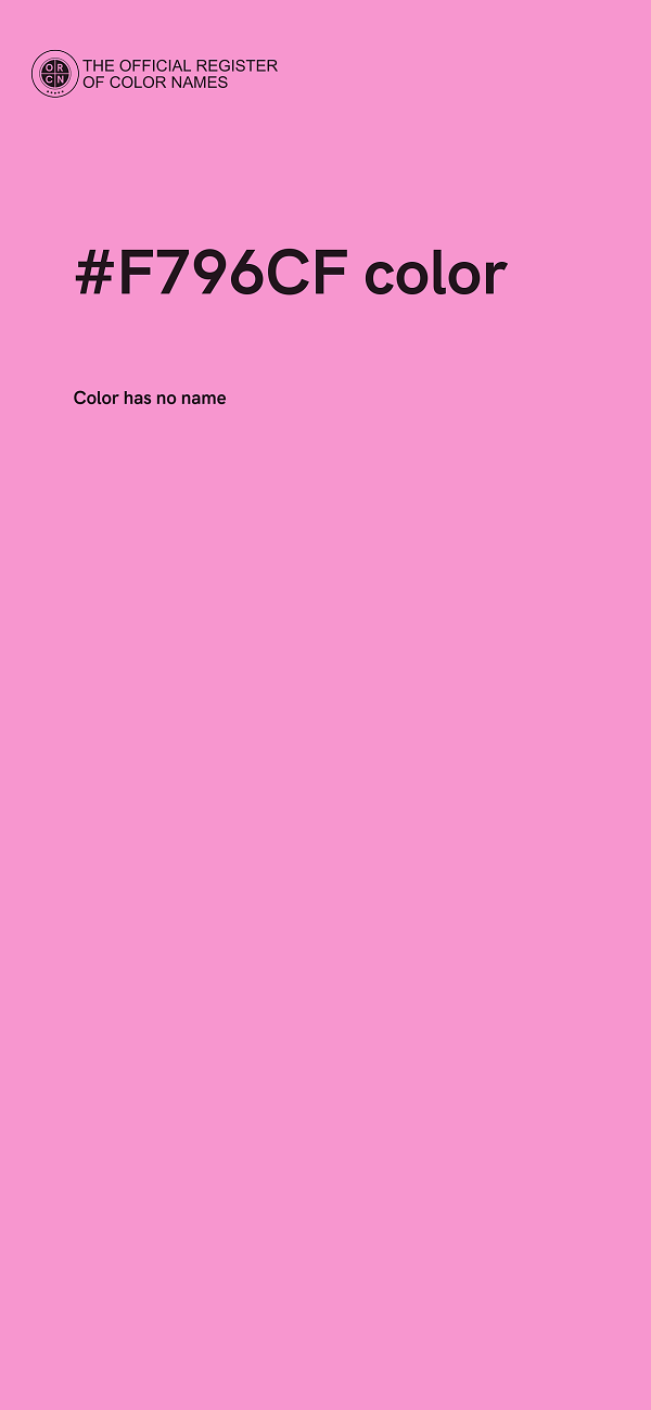 #F796CF color image