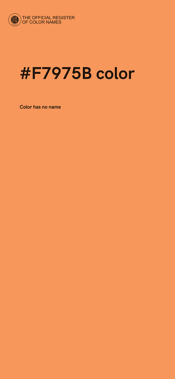 #F7975B color image