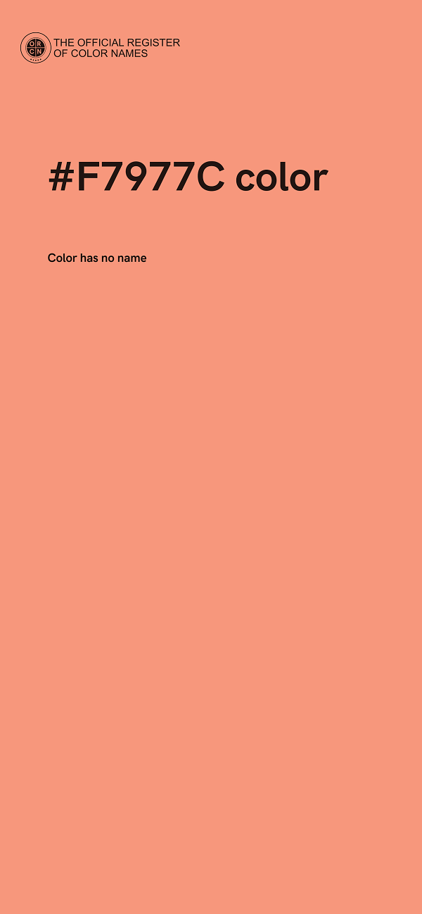 #F7977C color image