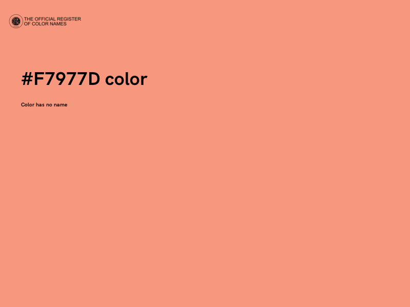 #F7977D color image