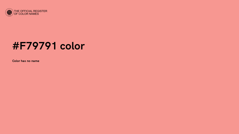 #F79791 color image
