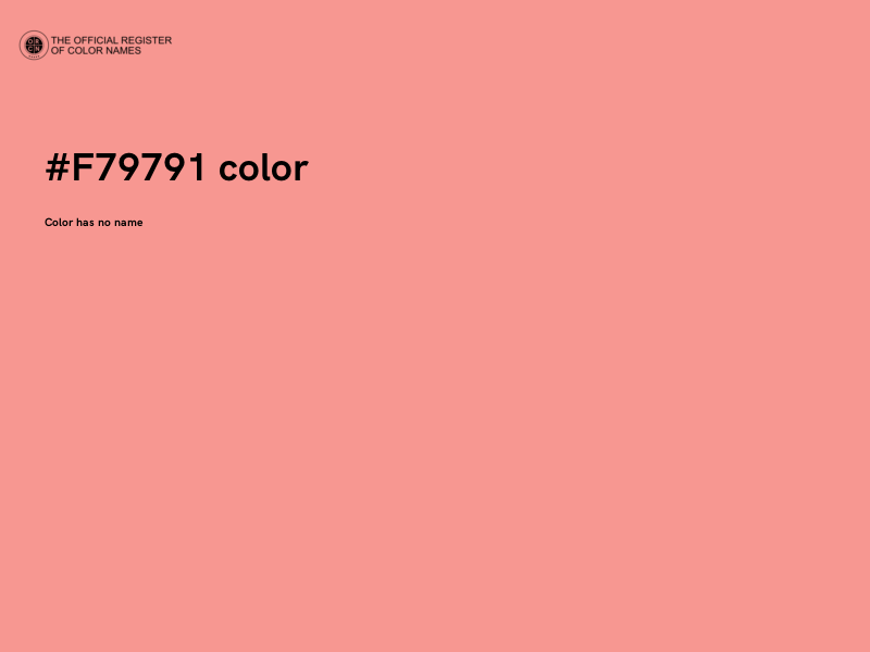 #F79791 color image