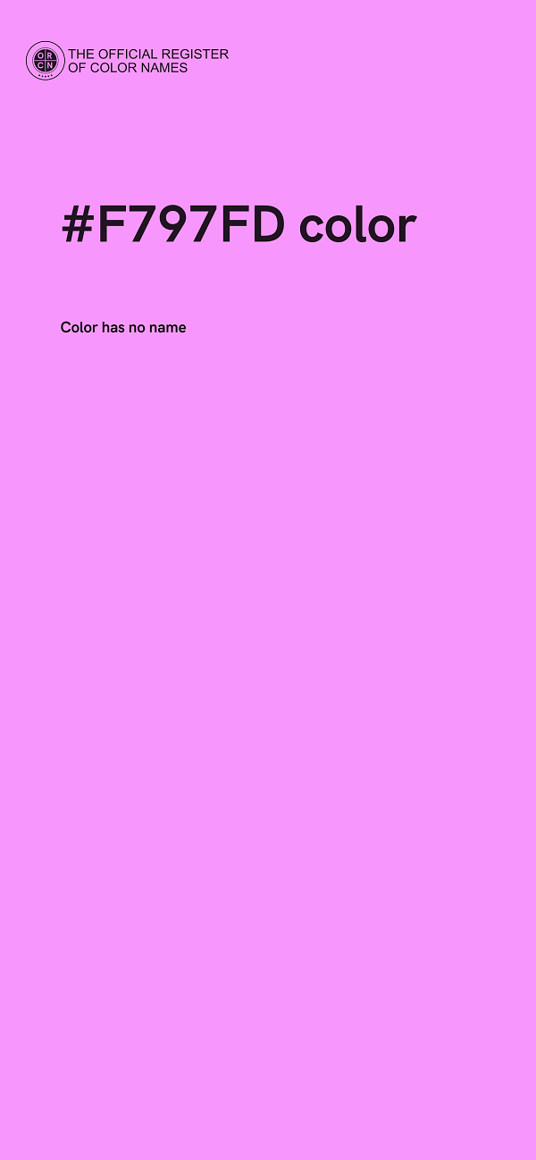 #F797FD color image