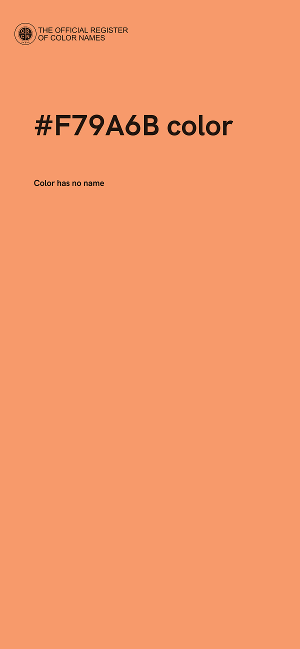 #F79A6B color image