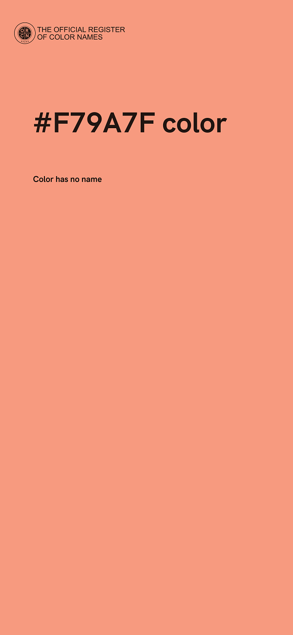 #F79A7F color image