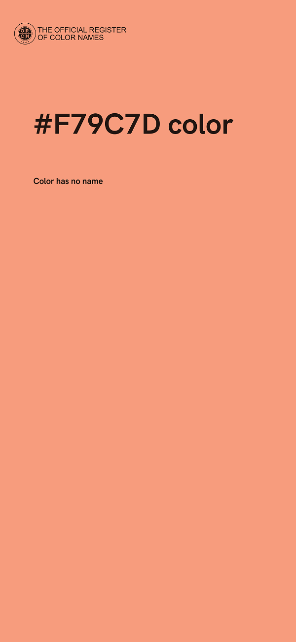 #F79C7D color image