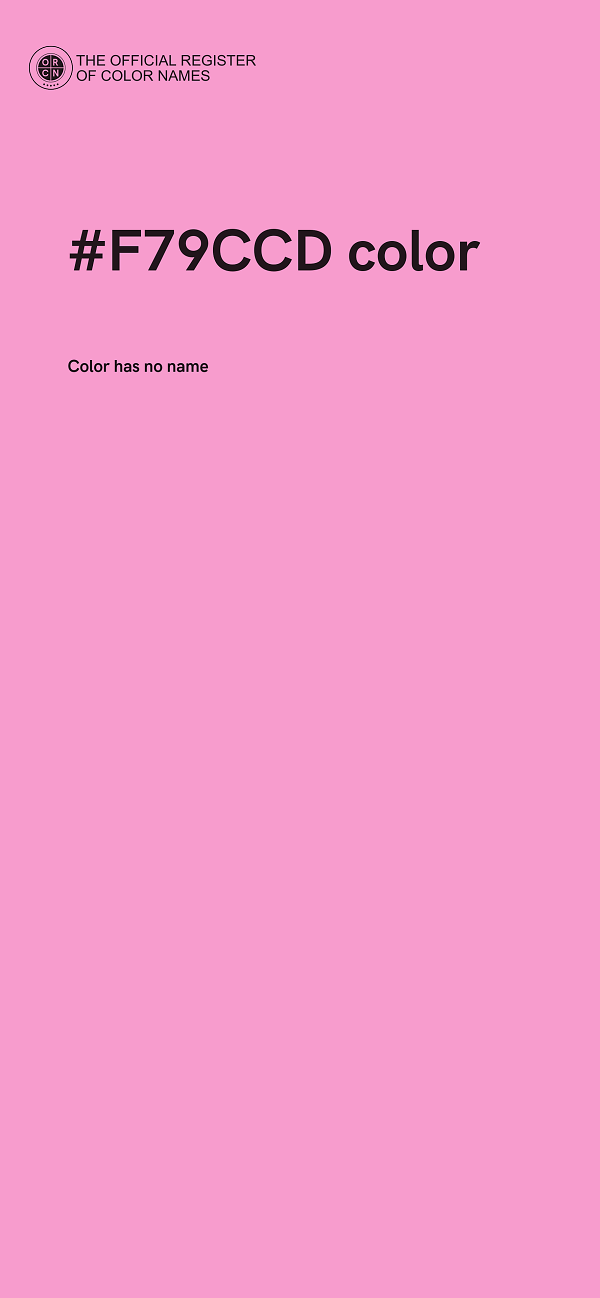 #F79CCD color image