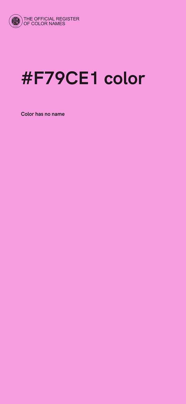 #F79CE1 color image