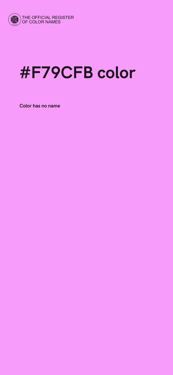 #F79CFB color image