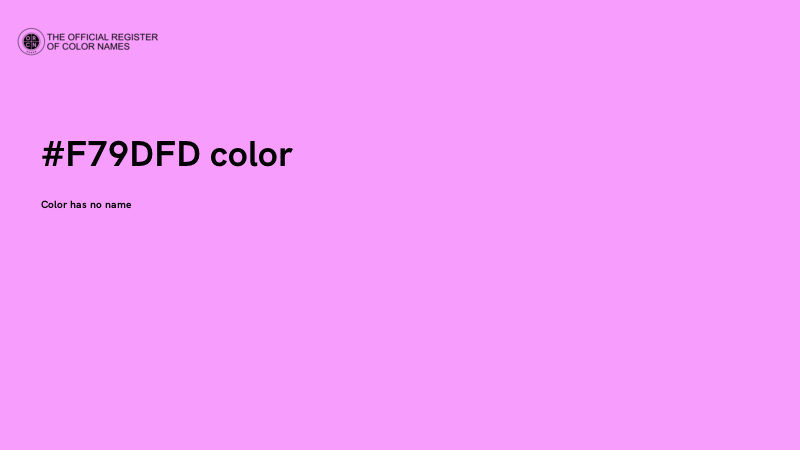 #F79DFD color image