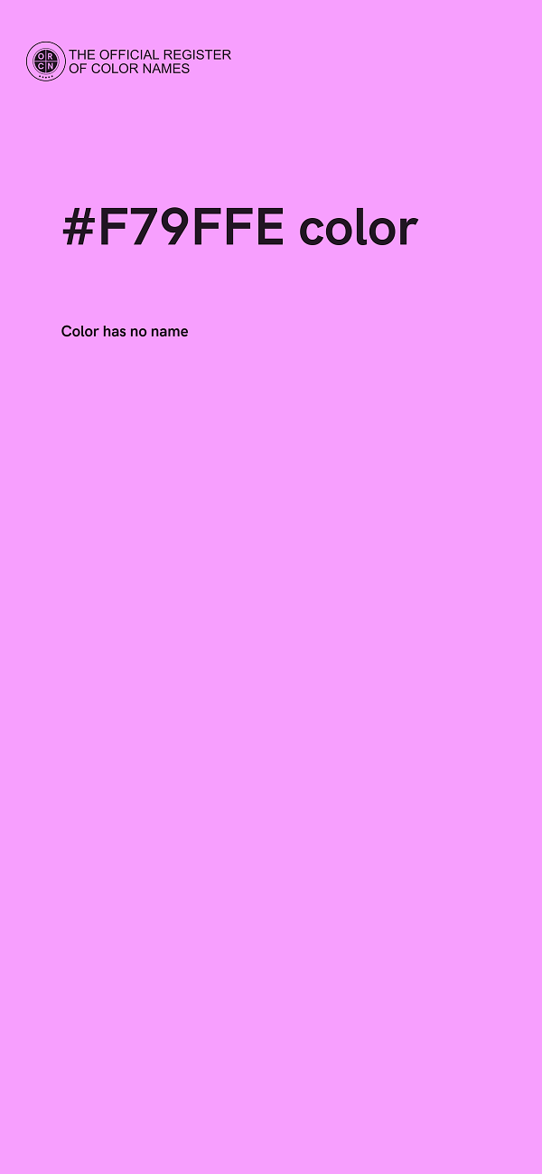 #F79FFE color image