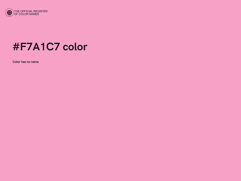 #F7A1C7 color image