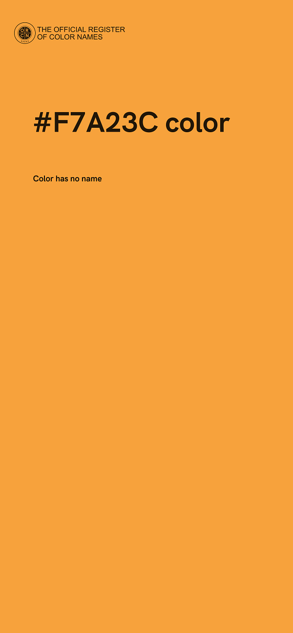 #F7A23C color image