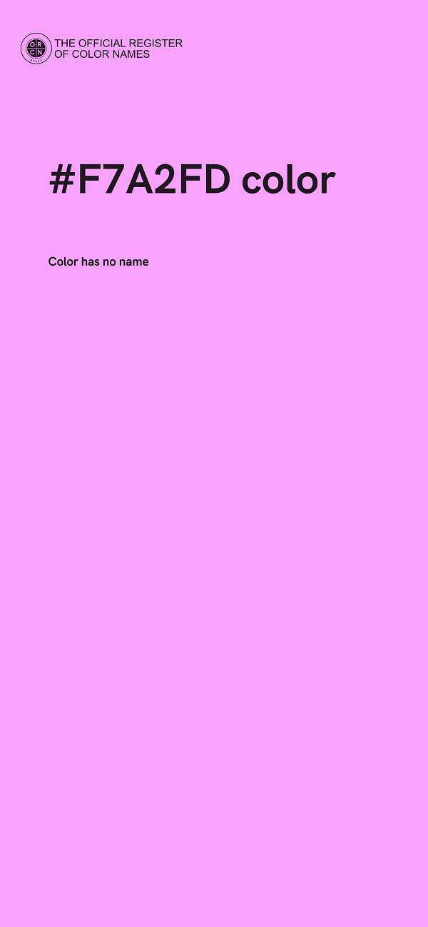 #F7A2FD color image