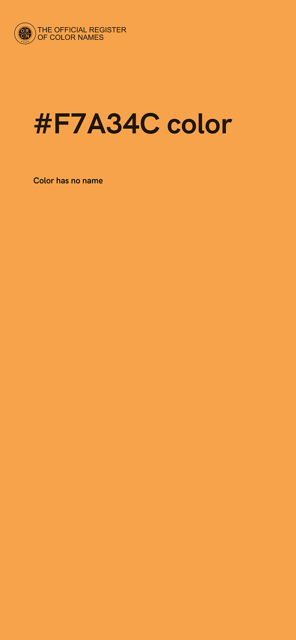 #F7A34C color image